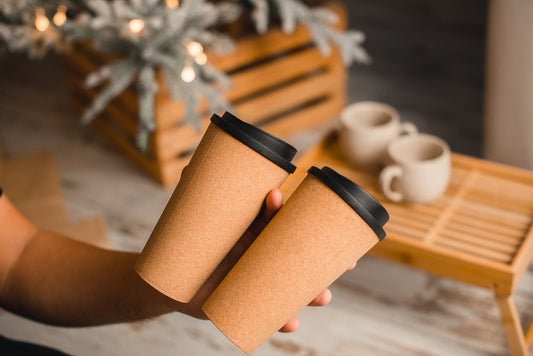 image of two disposable coffee cups. the article is about toxic products to avoid, and which natural alternatives to use