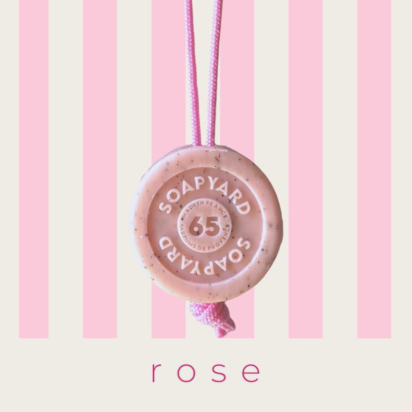 Rose Exfoliant Bar Soap 140g | 8 PACK Wrapped