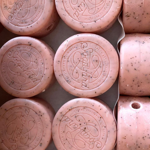 Rose Exfoliant Bar Soap 140g | 8 PACK Wrapped