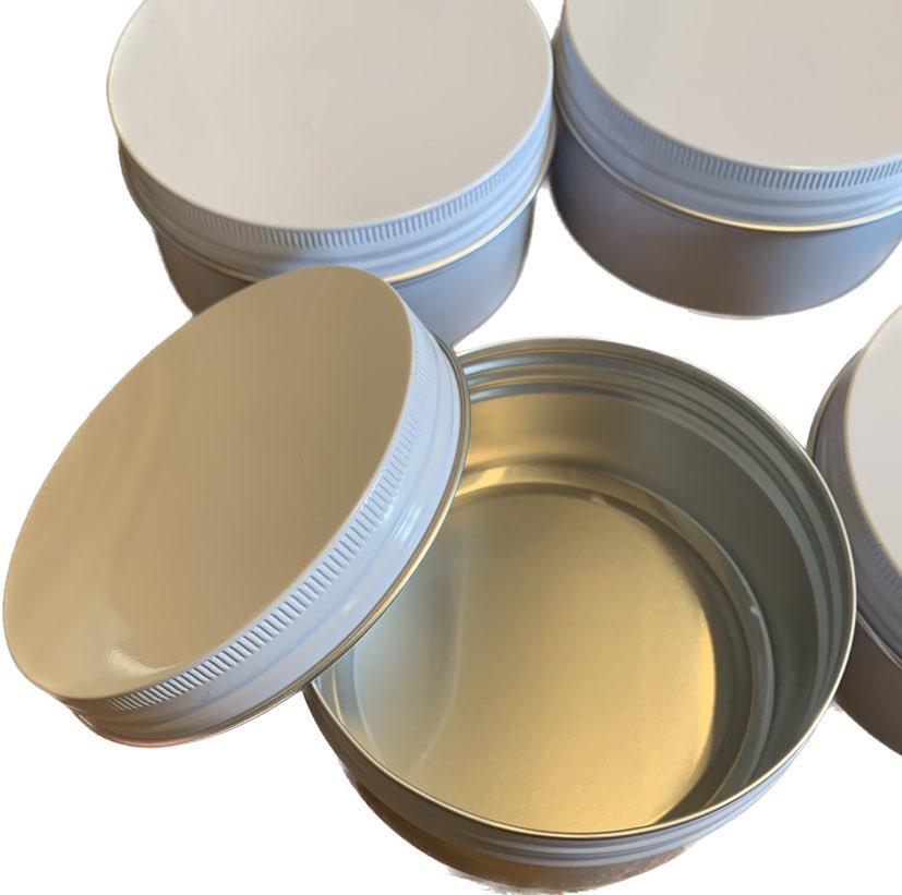 4-pack Aluminium Tin 250ml 90mm x 45mm