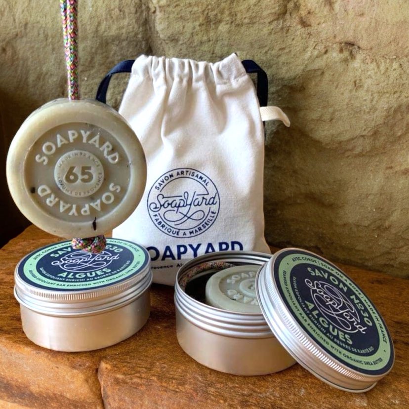 Soap & Rope + Tin + Cotton Gift Bag