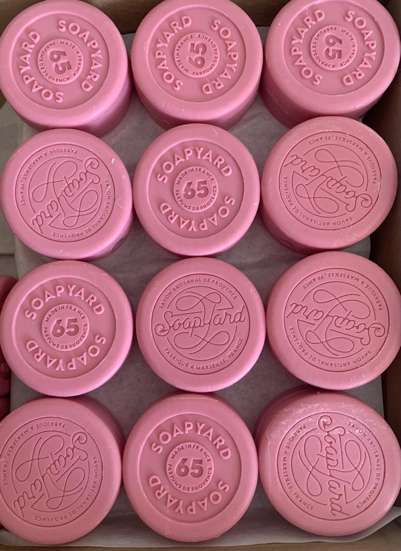 8 Pack Wrapped Soap Bars (with hole NO ROPE)