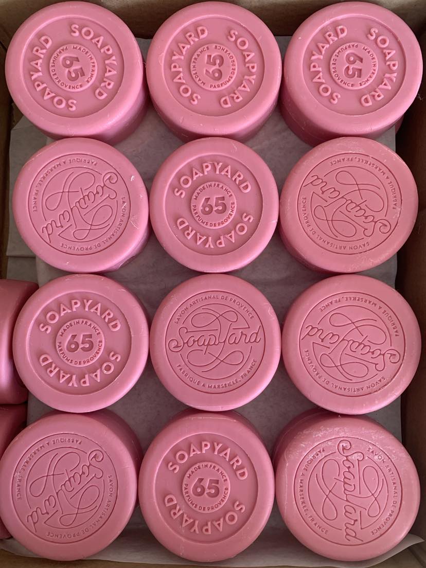8 Pack Wrapped Soap Bars (with hole NO ROPE)