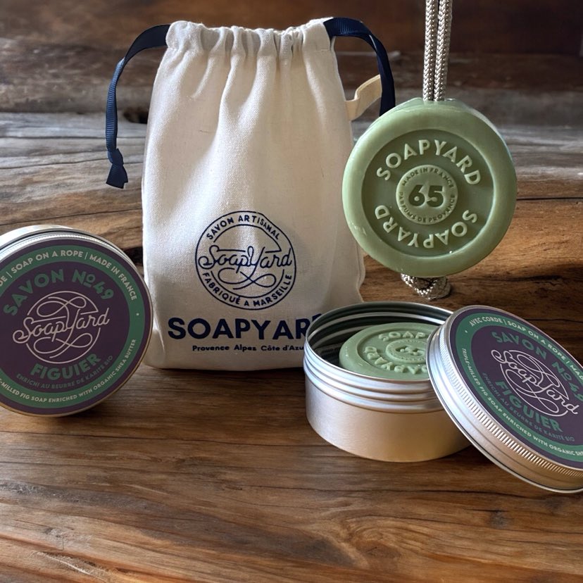Soap & Rope + Tin + Cotton Gift Bag