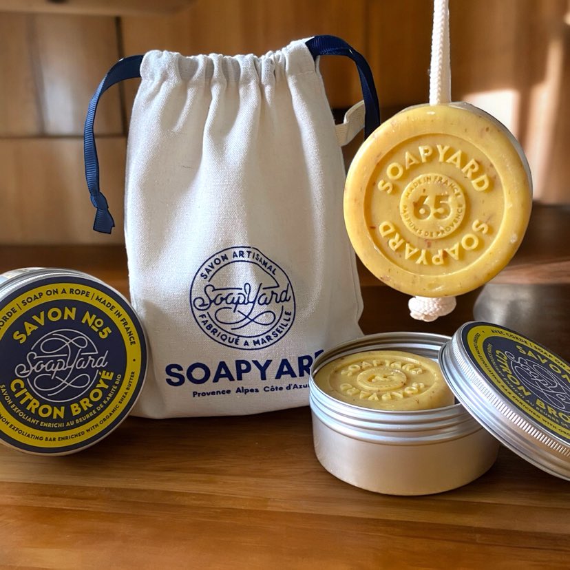 Soap & Rope + Tin + Cotton Gift Bag