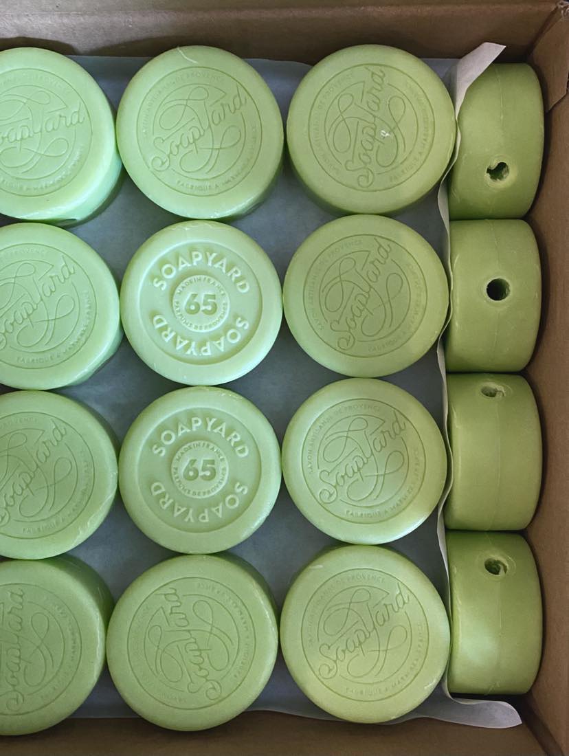 8 Pack Wrapped Soap Bars (with hole NO ROPE)