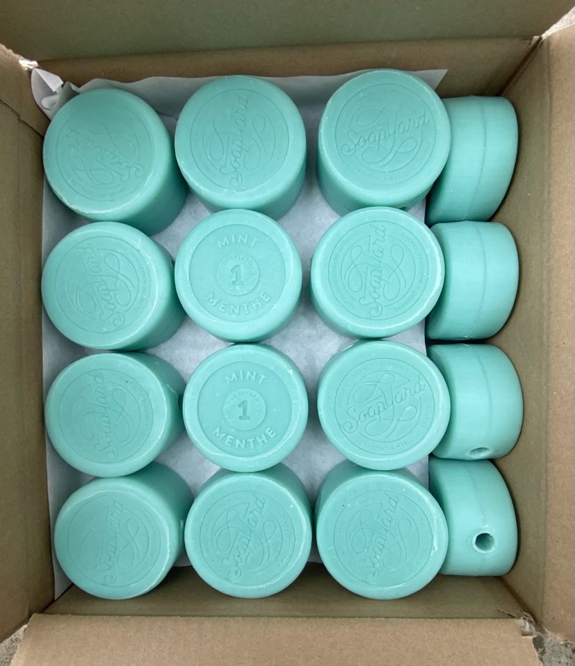 8 Pack Wrapped Soap Bars (with hole NO ROPE)