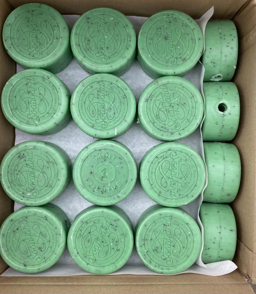 8 Pack Wrapped Soap Bars (with hole NO ROPE)