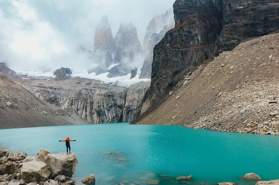 Torres del paine, Lake, Mountains image