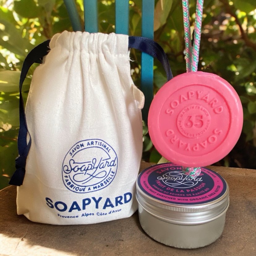 Passion Fruit Bar Soap | 140g Detachable Rope & Travel Tin