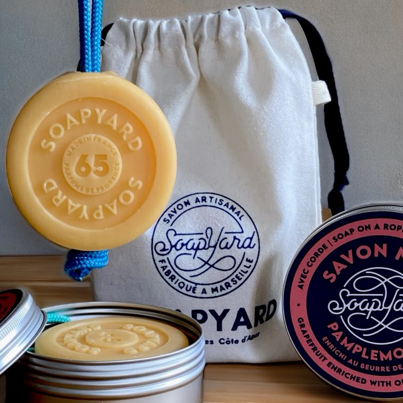 Soap & Rope + Tin + Cotton Gift Bag