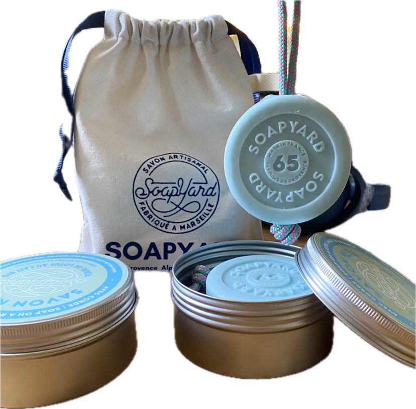 Soap & Rope + Tin + Cotton Gift Bag