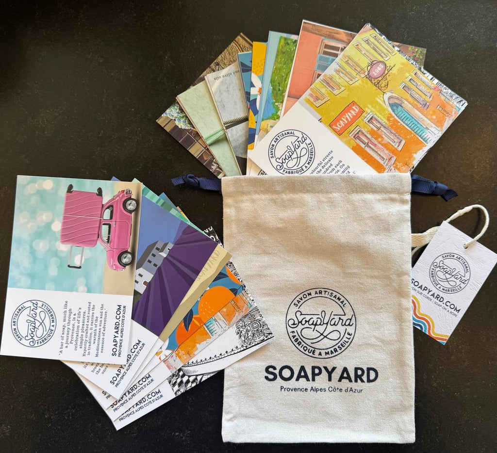 SOAPYARD Postcard Set – Pack of 25