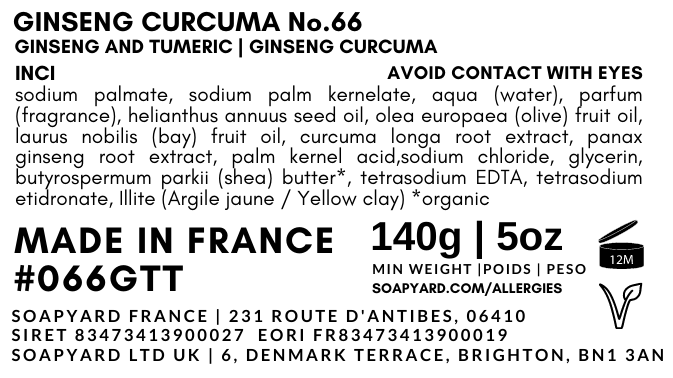 Ginseng & Tumeric №66