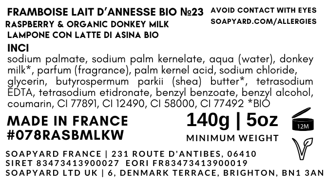 Raspberry & Milk  №78