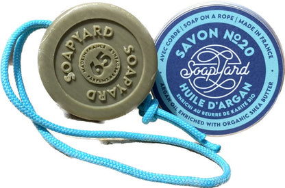 4 Pack Soap On A Rope with Travel/Gift Tin