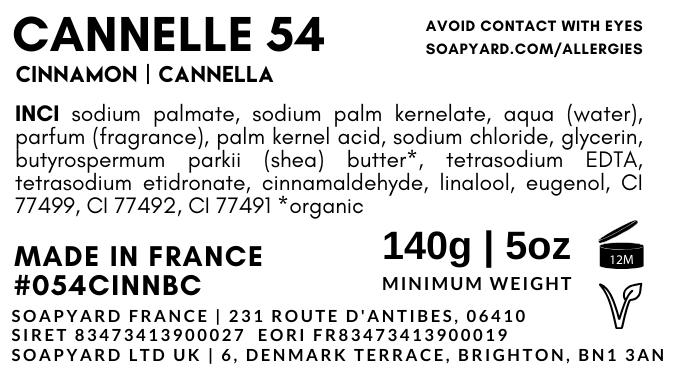 Cinnamon Bar Soap | 8 PACK Wrapped