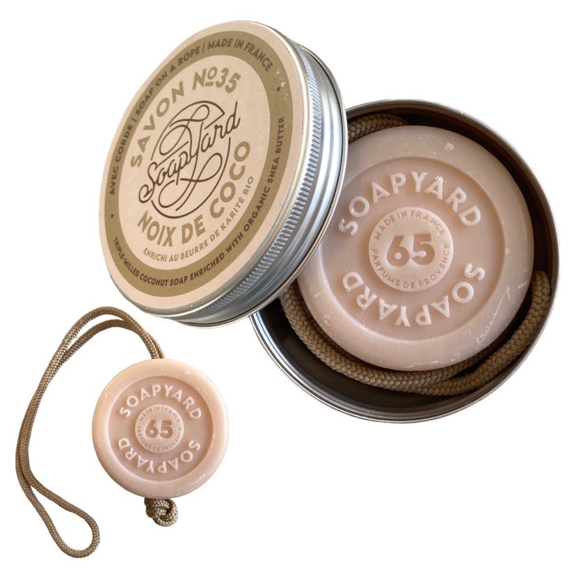 4 Pack Soap On A Rope with Travel/Gift Tin