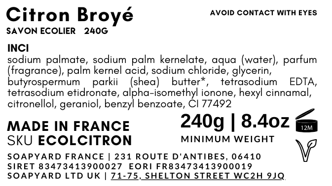 French Écolier Soap