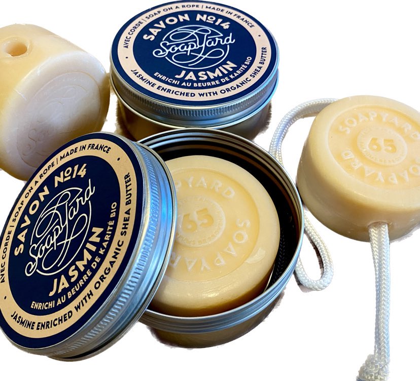 Soap & Rope + Tin + Cotton Pouch  Choose 3 sets for £30