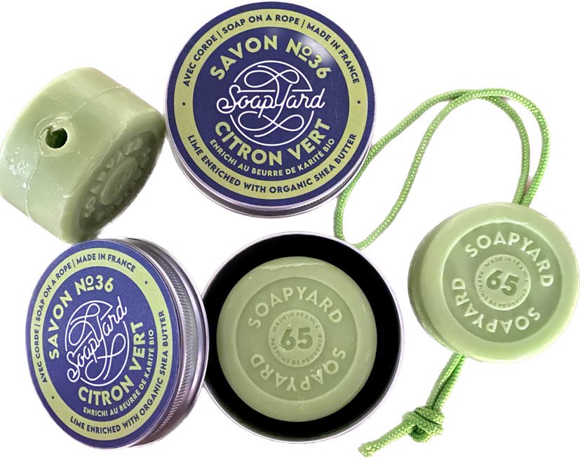 Soap & Rope + Handy Travel /Gift Tin  Choose 4 sets for £30