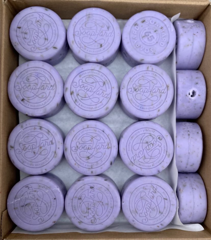 8 Pack Wrapped Soap Bars (with hole NO ROPE)